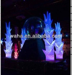 Decorazione Natalizia: Palloncino Gonfiabile a Forma di Germoglio di Bambù con Luci LED, 16 Colori, Dimensioni Personalizzabili per Decorazioni Sceniche - Product Image 3