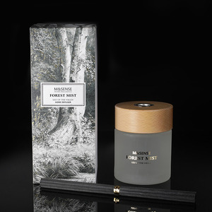 M&amp;Sense <strong>Forest</strong> Mist Portable Glass Bottle Decorative Rattan Organic Stick <strong>Reed</strong> Diffuser