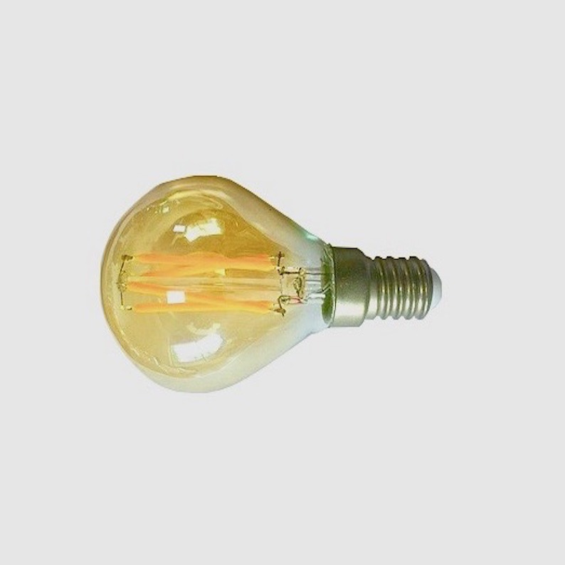 Style européen 24V Globe Forme G45-E27/B22 4W Verre Clair Filament A Mené L'ampoule Faite en Chine