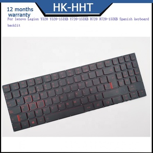 חדש עבור Lenovo לגיון y520 Y520-15IKB Y720-15IKB r720 R720-15IKB ספרדית מקלדת אחורית - Product Image 3
