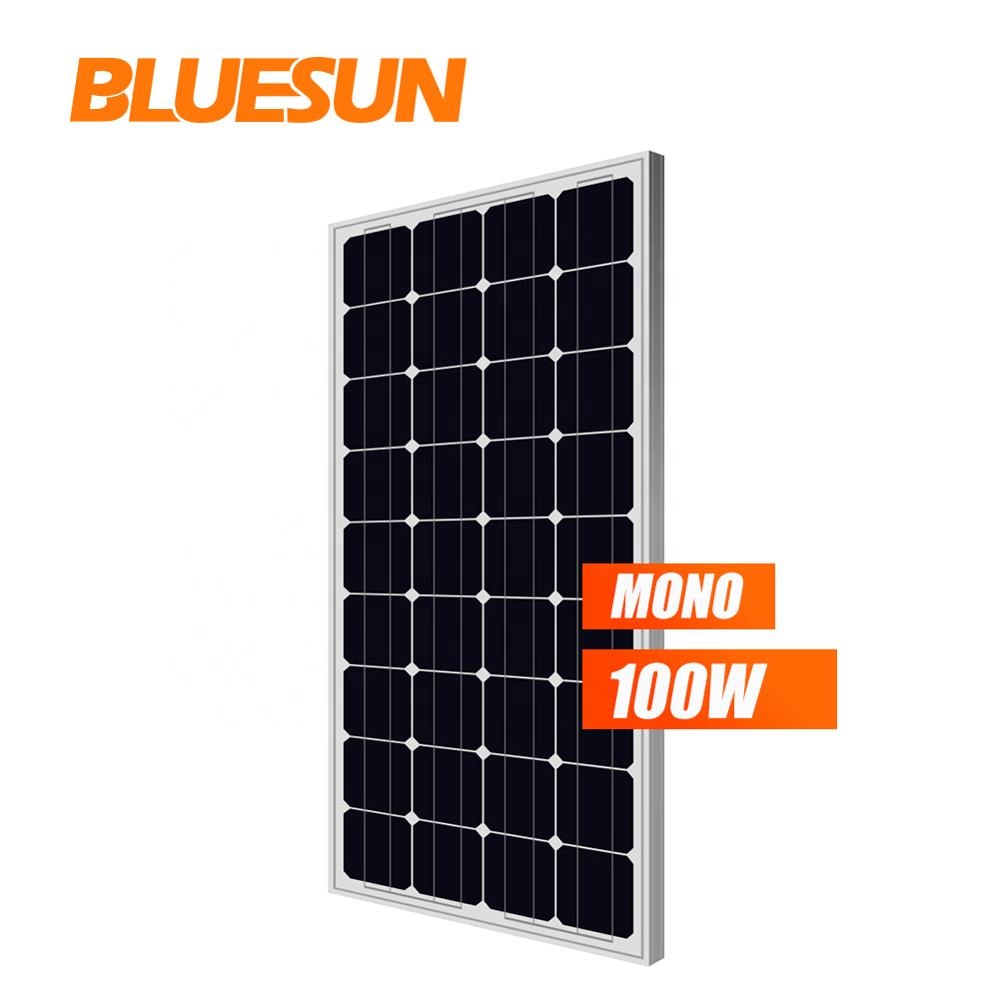 BlueSun Best <strong>100w</strong> <strong>Solar</strong> <strong>Panel</strong> Price 100 Wp Low Price Mini <strong>Solar</strong> <strong>Panel</strong> 12v 100 w in Sri Lanka