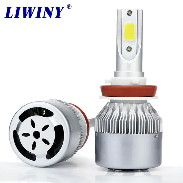 liwiny guangzhou auto parts led h11 6000k c6 led headlight h7 car led 12v led car headlamp for car wholesale from china