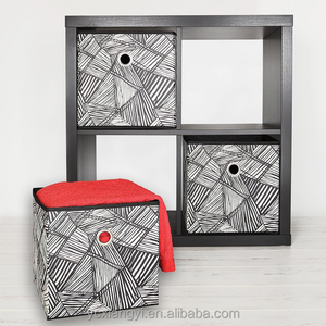 Cajón <span class=keywords><strong>de</strong></span> cartón decorativo tela walmart 3 <span class=keywords><strong>brotes</strong></span> <span class=keywords><strong>de</strong></span> almacenamiento bin bin <span class=keywords><strong>de</strong></span> almacenamiento para los juguetes - Product Image 4
