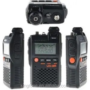 Long Range Dual Band Baofeng UV-3R+ 3W Ham Two way Radio transceiver frequency transmitters