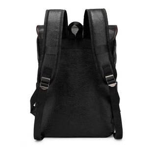 Hohe Qualität Große Kapazität männer Leder <span class=keywords><strong>Laptop</strong></span> Rucksack für Reise