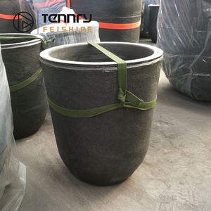 SiC Graphite Crucibles Used in MF Induction Furnace