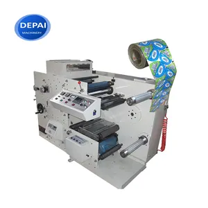High quality mini flexo adhesive label flexographic printing machine