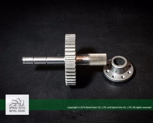 ชิ้นส่วนเครื่องจักรอุตสาหกรรมเฟืองเดือยเหล็ก - Product Image 6