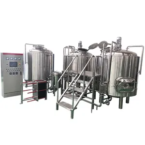 Equipo de elaboración de cerveza de 5000 litros, sistema de máquina de cervecería de Jinan Honglin