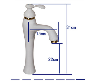Modello 9227 W Deck mounted <span class=keywords><strong>bianco</strong></span> <span class=keywords><strong>cucina</strong></span> lavello miscelatore rubinetto - Product Image 3