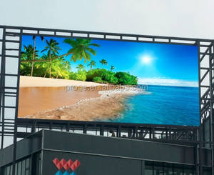 Fábrica confiable Shenzhen Proge 7000cd Panel de matriz a todo color de alto brillo 192x192mm 32x32 Módulo de pantalla LED barato P6 para exteriores - Product Image 4