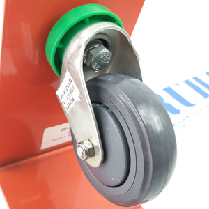 RH-STC4U-02 4 "Doppel kugeln mit <span class=keywords><strong>PU</strong></span>-Nachlauf