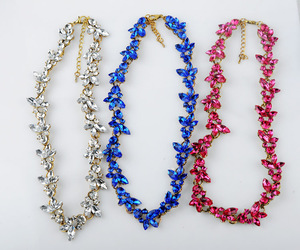 Hot New Products 2016 Full <strong>Crystal</strong> <strong>Choker</strong> <strong>Necklace</strong> for Women, Latest Fashion Jewellery - Product Image 3