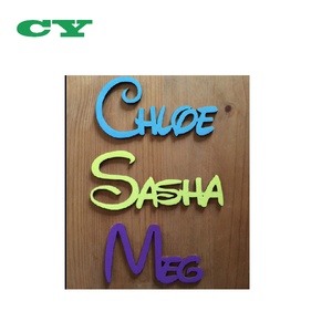 Best Seller targhe <span class=keywords><strong>in</strong></span> <span class=keywords><strong>legno</strong></span> personalizzate con nome parole lettere porta a muro Art craft Sign - Product Image 3