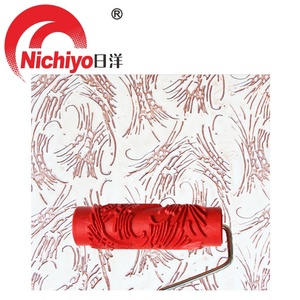 Mềm Cao Su Mô Hình Con Lăn Trang Trí Sơn Lăn Bàn Chải Cho Thiết Kế Hình Nền - Product Image 1