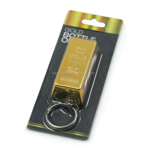 Nhà Máy Trực Tiếp Cho Quà Tặng Lưu Niệm Vàng Thỏi Mở Chai Keychain - Product Image 6