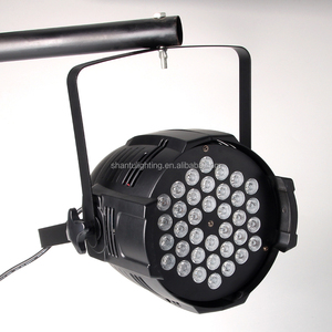 Baisun marca Disco Party RGB <span class=keywords><strong>Par</strong></span> Podem Iluminação de Palco luz DMX512 36pcs * <span class=keywords><strong>64</strong></span> 1w <span class=keywords><strong>Led</strong></span> <span class=keywords><strong>Par</strong></span> Luz - Product Image 2