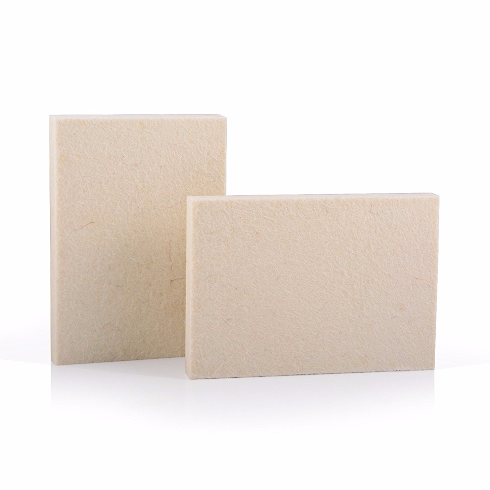 Белый мягкий шерстяной войлочный скребок автомобильный виниловый инструмент для упаковки