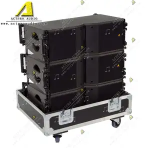 KR208 line array double 8 inch high speaker professional audio two way top dual 8" full range