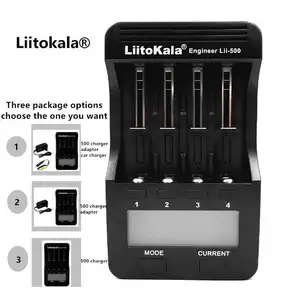 Liitokala Lii500 Display LCD 18650 Batteria Caricatore Lii-500 Per 18650/26650/16340/A/AA/AAA /Ni-mh/Ni-Cd Batterie Ricaricabili