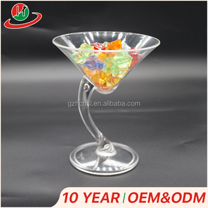 Eco desechable PS plástico taza de consumición <span class=keywords><strong>90</strong></span> mL Copa cóctel de plástico para la fiesta de cumpleaños - Product Image 1