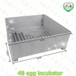 Conception Offre Spéciale Plateau à oeufs à retournement automatique Incubateur d'oeufs numérique bon marché 48 JN8-48 d'éclosion d'oeufs à vendre avec CE - Product Image 5