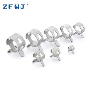 Edelstahl automotive frühling ring clips elastische clamp