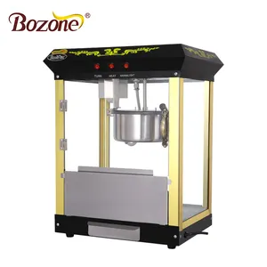 EB-07 China Supplier Popular Snack food Capacity 8 Oz Industrial Popcorn Making Machine Black Commercial Popcorn Machine Price