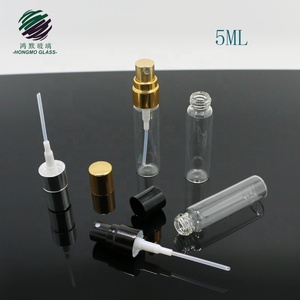 5Ml Atomizer Rõ Ràng Thủy Tinh Nước Hoa Mẫu Chai Mỹ Phẩm Thủy Tinh Nước Hoa Quà Tặng Chai Lọ Với Sương Mù Tốt Nhôm Phun Cap - Product Image 4