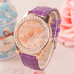 Relojes de Niña con Cristales y Mariposas, Última Moda - Product Image 2