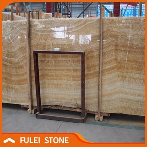 Backlit Translucent Yellow Honey Onyx <strong>Marble</strong> - Product Image 2