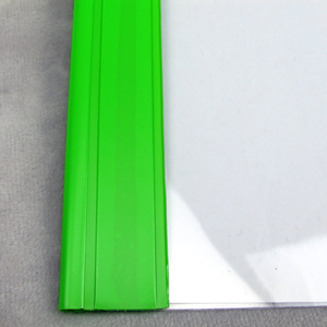 Papelería de fábrica al por mayor de encargo de plástico transparente de PVC plegable Tapa dura <span class=keywords><strong>Carpeta</strong></span> de archivo A4 - Product Image 6