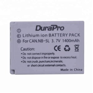 NB-5L NB 5L NB5L Camera Battery for Canon S110 SX200 SX210 SX220 SX230 IS HS IXUS 850 870 800 860 990 SD 950 970