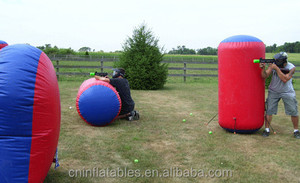 Terrain de Laser Tag Gonflable Extérieur, Bunker de Paintball Gonflable - Ensemble de Terrain de 18 Pièces - Product Image 5
