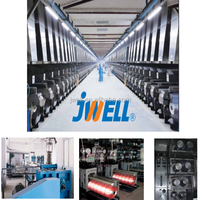 JWELL-EXTRUDEUSE pp de fabrication de fibers fdy pp multifilament d'extrusion machine à filer/sac fil à coudre ligne de production de filaments
