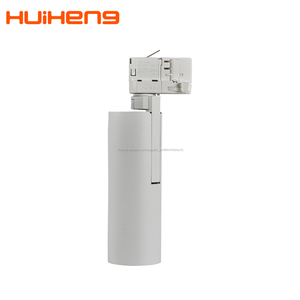 CRI90 <span class=keywords><strong>Alu</strong></span> 15 degrés RAL9006 8 w 9 w 10 w 12 w 15 w 18 w 25 w 28 w 30 w Dimmable COB <span class=keywords><strong>Rail</strong></span> D'éclairage <span class=keywords><strong>LED</strong></span> - Product Image 6