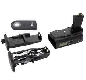 MK-550DL LCD Hẹn Giờ Battery Grip Chủ Cho 550D 600D 650D 700D / <span class=keywords><strong>Rebel</strong></span> T2i T3i T4i <span class=keywords><strong>T5i</strong></span> - Product Image 5
