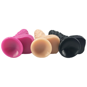 FAAK Dildo <span class=keywords><strong>Anale</strong></span> Realistico in <span class=keywords><strong>Silicone</strong></span> da 23cm con Stimolazione Forte e Superficie Ruvida per un'Esperienza Sessuale Eccitante - Product Image 6