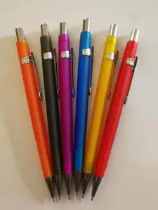 S-369 высокое качество возможна печать логотипа пластиковый цилиндр сцепления карандаш металлический зажим механические карандаши