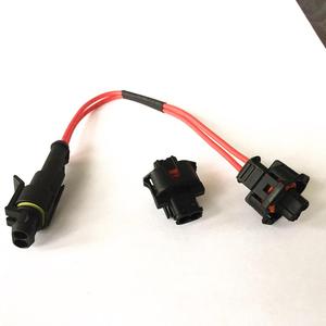 1928403874ขั้วต่อกันน้ำ2ขา Tycos 282080-1ซ็อกเก็ตหญิงลากสายรถยนต์1015 18AWG 15ซม. สำหรับการเชื่อมต่อรถ - Product Image 3