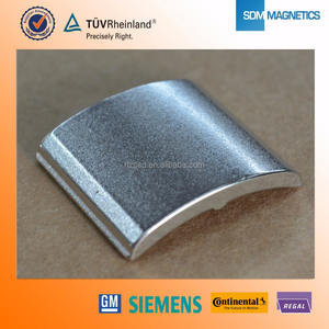 Nhà Cung cấp nhiệm vụ cường độ cao lõm ARC hình thang khối nồi vật liệu từ tính nam châm Neodymium với lỗ chìm - Product Image 5