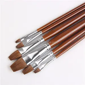 <span class=keywords><strong>Pittura</strong></span> di alta qualità manico in legno pennello donnola capelli pennello per la <span class=keywords><strong>pittura</strong></span> a <span class=keywords><strong>olio</strong></span> - Product Image 1