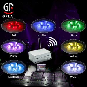 GFLAI 콘서트 장식 나이트 클럽 액세서리 RFID 라디오 원격 NFC RGB 무선 LED 팔찌 제어 DMX LED 팔찌