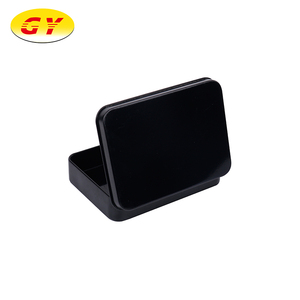 Giá Rẻ Logo In Ấn Lon Bao Bì Chống Gỉ Đen Matte Kim Loại Hộp Thiếc Cho Thẻ - Product Image 4
