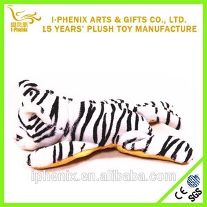 cute blanc en forme de <span class=keywords><strong>tigre</strong></span> <span class=keywords><strong>animal</strong></span> en peluche peluche jouet en gros - Product Image 1