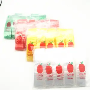 2 mil 1010 mini apple ziplock bags, 100pcs / bag, 50000pcs / carton