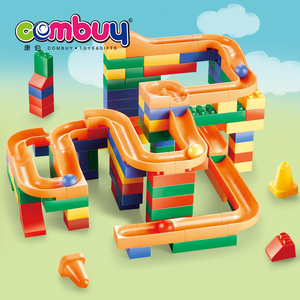 Giáo dục nhựa cán bóng tự làm theo dõi đồ chơi 139 mảnh khối thiết lập với câu đố <span class=keywords><strong>buildable</strong></span> - Product Image 3