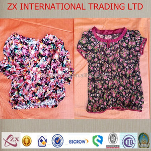 Used Clothes Clothing Lady Silk Blouse From Turkey Style <strong>Buy</strong> Used Clothes - Product Image 1