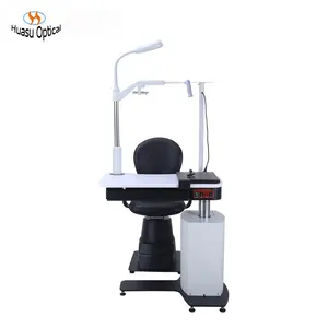 China cheap ophthalmic chair unit optometry refraction table set