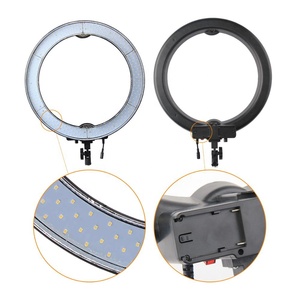 Anneau lumineux led 18 pouces, 55W, avec trépied, lampe pour maquillage, éclairage annulaire pour photographie, avec support - Product Image 5